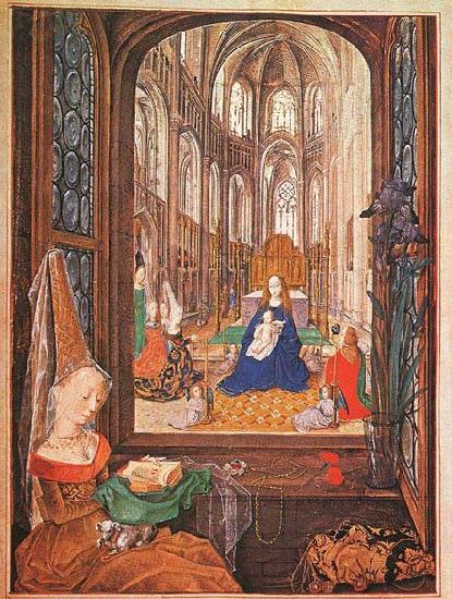 unknow artist Mary of Burgundy's Book of Hours oil painting image